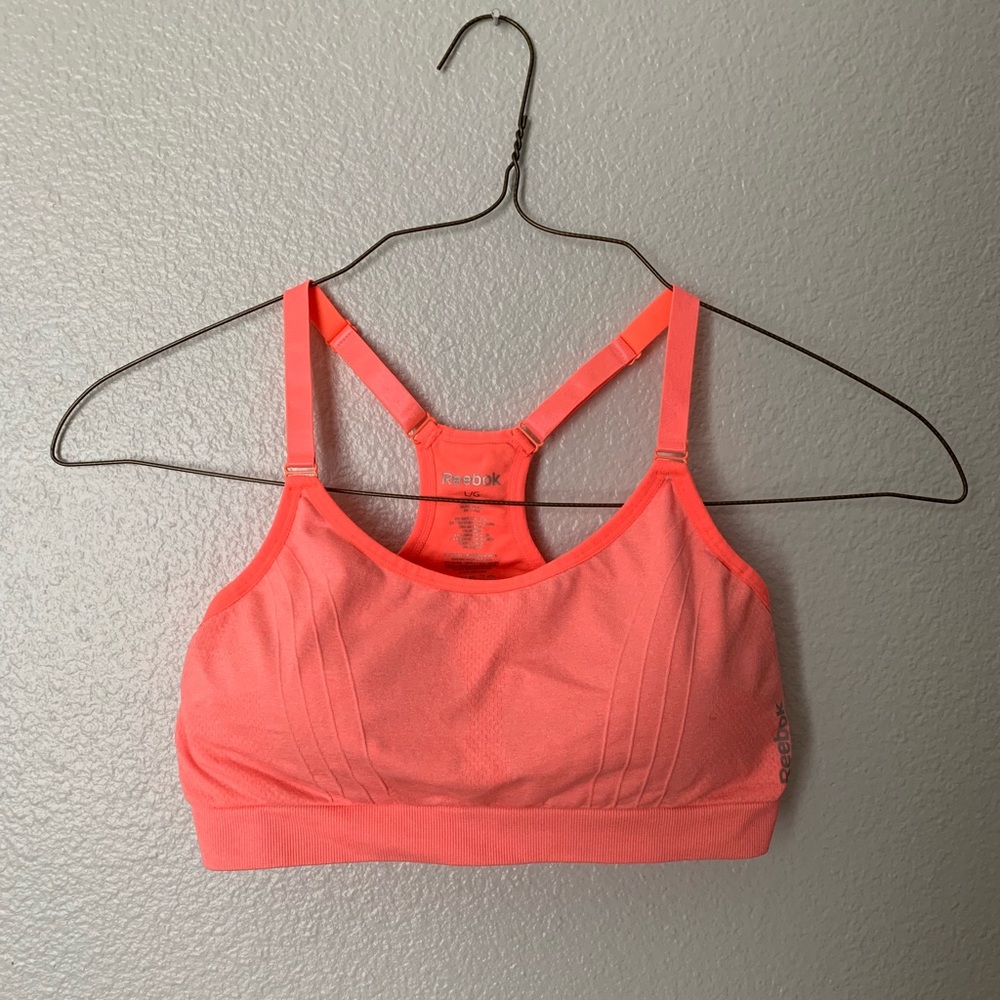 Neon Reebok Sports Bra!